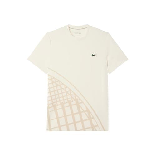 Lacoste Men's Sport Ultra-Dry Printed Tennis T-Shirt, Lapland, XX-Large