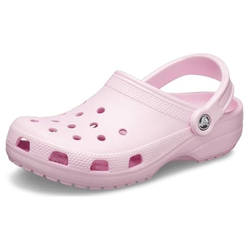 Crocs Men's and Women's Classic Clog, Ballerina Pink, 11 Women/9 Men