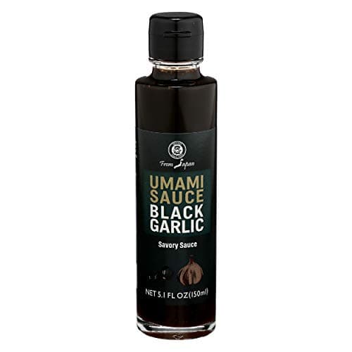 Muso From Japan - Black Garlic Umami Sauce - Rich Flavor, Vegan and Gluten-Free - 5.1 Oz