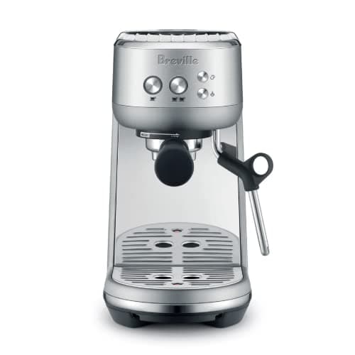 Breville the Bambino Espresso Machine with Auto Milk Frother, Espresso Maker with Seconds Heat Up, Cappuccino & Latte Machine for Home, BES450BSS, Brushed Stainless Steel