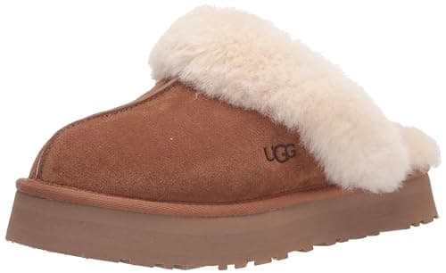 UGG Women's Disquette Slipper, Chestnut, 8