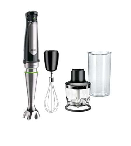 Braun MultiQuick MQ7025X Hand Blender, Faster, Finer Blending