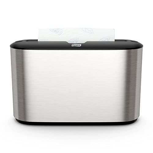 Tork Xpress Stainless Steel Paper Towel Dispenser Compact Design, Fits H2 Hand Towels, Ideal for Home Use Single Unit (302030)