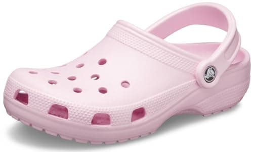Crocs Men's and Women's Classic Clog, Ballerina Pink, 11 Women/9 Men