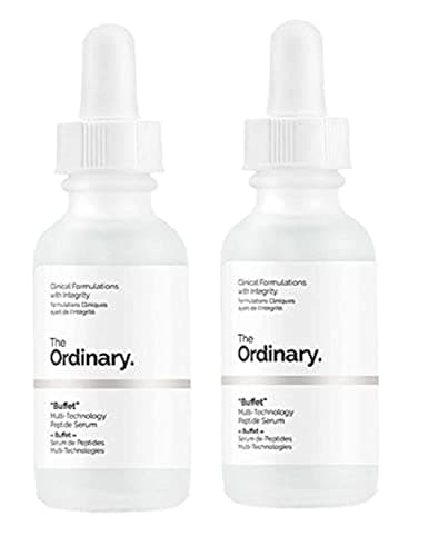 Multi-Technology Peptide Serum Formally Known as Buffet Serum 30 milliliters 1 fl oz Pack of 2