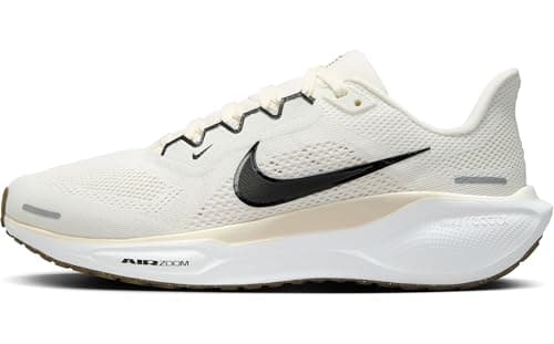 Nike, Women's, Pegasus 41, Sail/Black/Phantom/White, 8.5, Medium