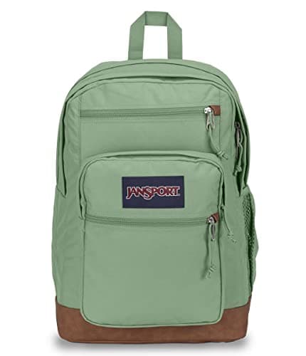 JanSport Cool Backpack, with 15-inch Laptop Sleeve - Large Computer Bag Rucksack with 2 Compartments, Ergonomic Straps, Loden Frost