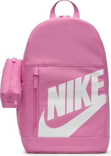 Nike Backpack Youth Elemental Backpack, Magic Flamingo/Magic Flamingo/White, DR6084-646, MISC, Magic Flamingo/Magic Flamingo/White, Einheitsgröße, Young Athletes