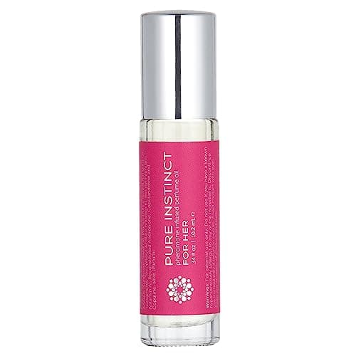 Pure Instinct Roll-On - The Original Pheromone Infused Essential Oil Perfume Cologne - TSA Ready (For Her - Women)