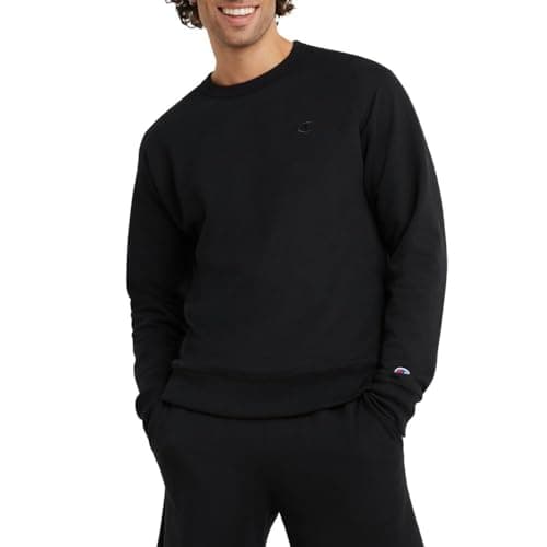 Champion Men's Crewneck, Fleece Sweatshirt, Crewneck Sweatshirts(Reg. or Big & Tall)