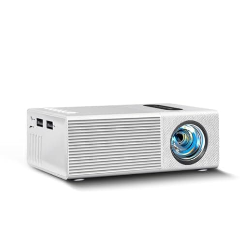 Mini Portable Mini Projector - HD Pico LED Projector Home Theater, Party & Outdoor Movies with HDMI/USB/AV & Remote Control