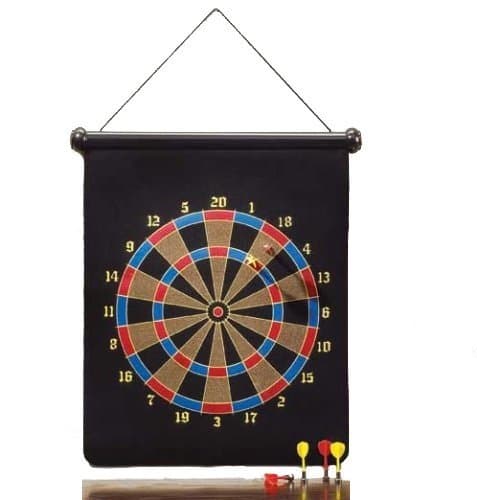 PrimeTrendz Large Magnetic Dartboard Dart Board Game W/6 Darts.