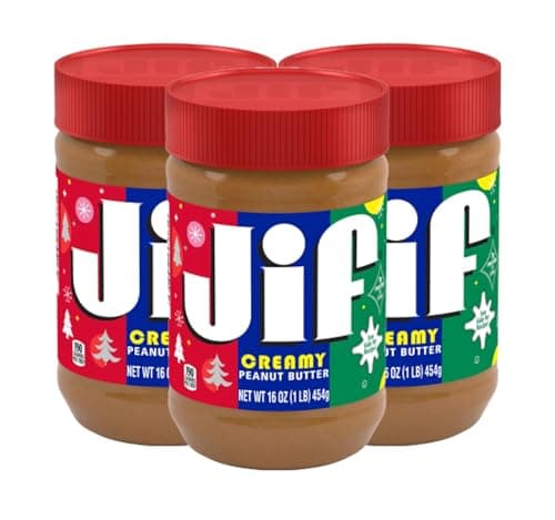 Jif Creamy Peanut Butter, 16 Ounces (Pack of 3)