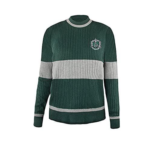 Cinereplicas Harry Potter - Quidditch Sweater Slytherin - L - Official License