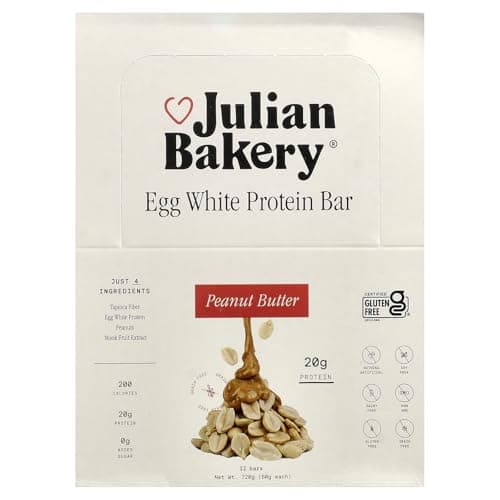 Julian Bakery Egg White Protein Bar - Peanut Butter