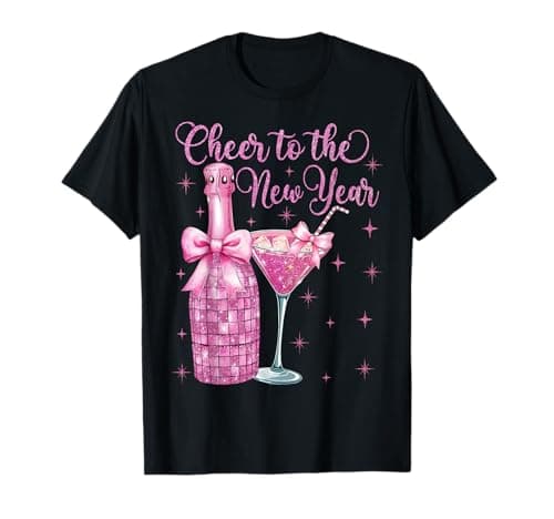 Cheer to The New Year Happy New Year 2026 Party T-Shirt