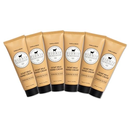 Dionis Goat Milk Skincare Hand Cream (Vanilla Bean, 1 oz)