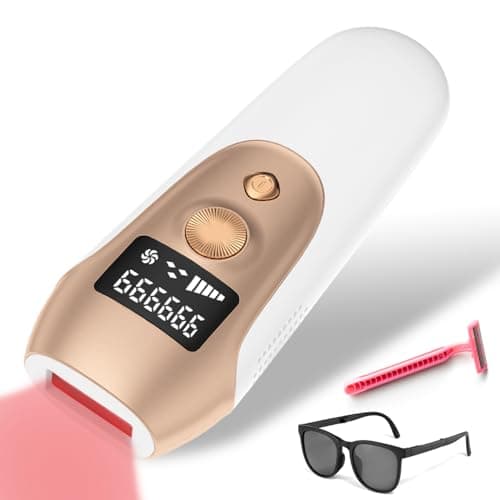 FELOOW Laser Hair Removal: IPL Hair Removal Device for Women and Men, Depiladora Laser para Mujer, Permanent Hair Removal at Home for Armpits, Legs, Arms, Bikini Line, Model S3