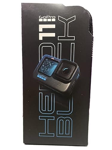 GoPro HERO11 Black - Waterproof Action Camera with 5.3K60 Ultra HD Video, 27MP Photos, 1/1.9" Image Sensor, Live Streaming, Webcam, Stabilization