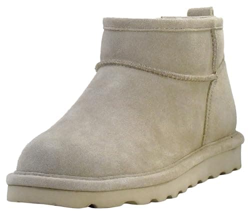 BEARPAW Women's Shorty Boot, Lemon Pepper, 9 M