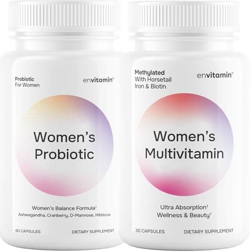 envitamin Women's Probiotics & Multivitamin Bundle (2 prducts)