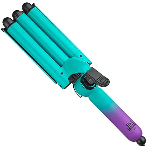 Bed Head Wave Affair Jumbo 3 Barrel Hair Waver | Quick Styling, Serious Hold, & Less Heat Damage | Heat Protectant Glove Included for Easy, Custom Styling