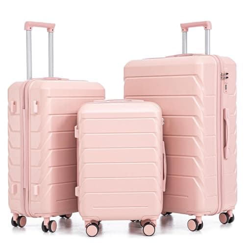 3-Piece ABS Hardshell Luggage Set – Lightweight, Tough & Scratch-Resistant