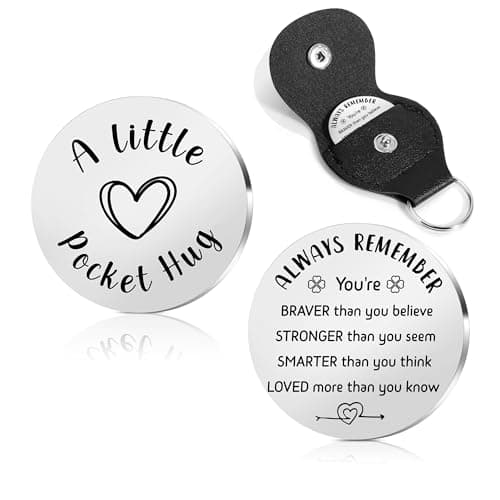 Christmas Gifts For Teens Stocking Stuffers For Teens Pocket Hug Token For Teenager Girl Gift Ideas Inspirational Keychains For Son Motivatation Gifts Teen Xmas Gift Ideas Easter Valentines Graduation