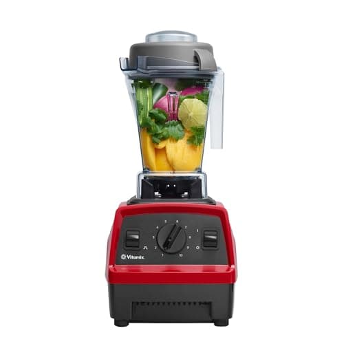 Vitamix Explorian E310 Blender, Professional-Grade Kitchen Blender for Smoothies, Soups, Juices and More, 10-Speed, Stainless Steel Blades, Self-Cleaning Kitchen Appliance, 48 Oz Container, Red