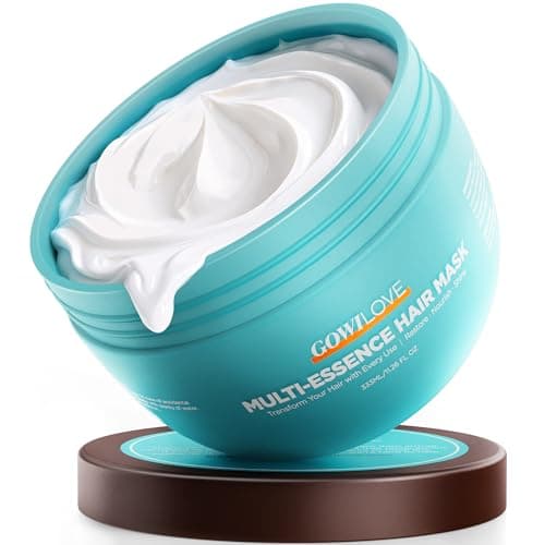 5X Penetration Hair Mask with 5 Botanical Oils, HA-Infused Hair Treatment for Ultra Moisture & Hydration, Dual-Protein Biomimetic Repair Keratin Conditioner, Deep Nourish Care for Damaged, Dry Hair