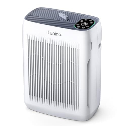 Air Purifiers for Home Large Room up to 3000 Ft², LUNINO Air Purifier with Auto & Pet Mode, 4 Fan Speeds, Aromatherapy, H13 HEPA Washable Filter for Allergies, Pet Hair, Smoke, Odors, Pollen, Dust