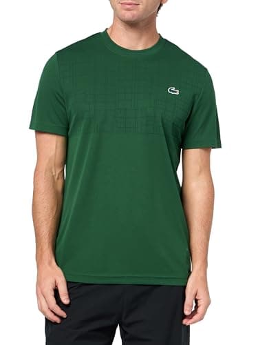 Lacoste Men's Sport Tennis x Novak Djokovic T-Shirt, Green, Large