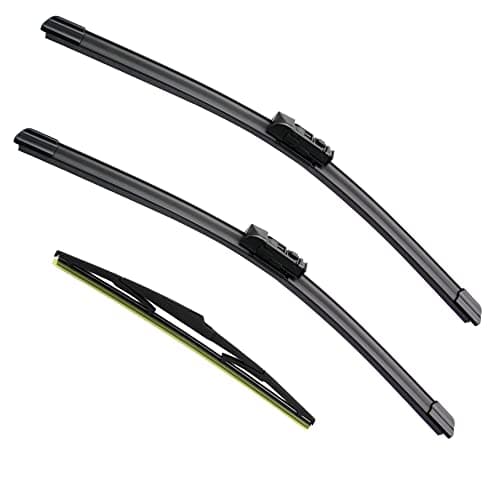 3 Factory Wiper Blade Replacement for Mazda CX-5 CX-9 02/2017-2021 2022 2023 2024 Original Equipment Windshield Window Wiper Blades Set - 24"/18"/14"(Set of 3) Top Lock