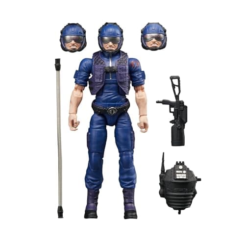 G.I. Joe Classified Series Retro Cardback Tele-Viper, Collectible 6 Inch Action Figure with 6 Accessories