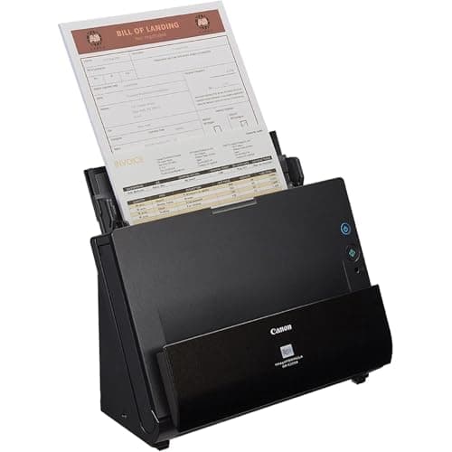 Canon ImageFORMULA DR-C225 II Office Document Scanner, Black - 3258C002