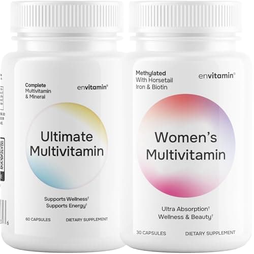 envitamin Women's Multivitamin and Ultimate Multivitamin Bundle (2 Products)