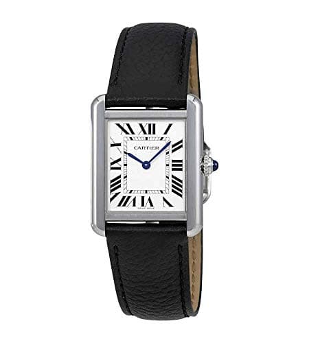 Cartier Tank Solo Silvered Light Opaline Dial Ladies Watch WSTA0030