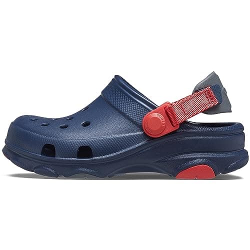 Crocs Kids' Classic All-Terrain Clog (Little Kid/Big Kid) , Navy/Navy, 3 Little Kid