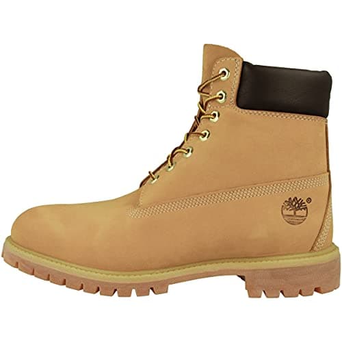 Timberland Men's 6 Inch Premium Boot, Wheat Nubuck, 12 M (US)