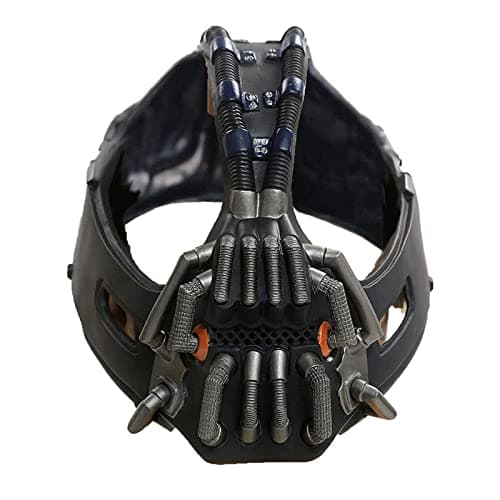 BaronHong Bane Mask Destroyer Face Masks Dark Knight Rises Movie Character Cosplay Prop Costume Accessories(black,M)