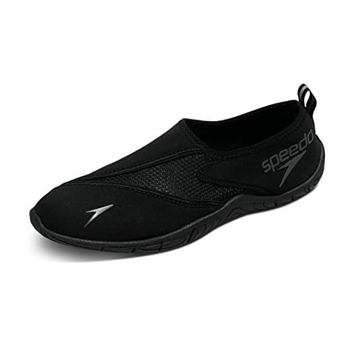Speedo mens Surfwalker Pro 3.0 athletic water shoes, Speedo Black, 11 US
