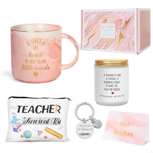 UAREHIBY Teacher Christmas Gifts for Women - Teacher Appreciation Gifts - Funny Teacher Appreciation Week Gifts - Valentine's Day - Retirement Gifts for Teacher