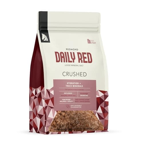 Daily Red Crushed Loose Minerals | Mineral Salt + Electrolyte Supplement for Horses