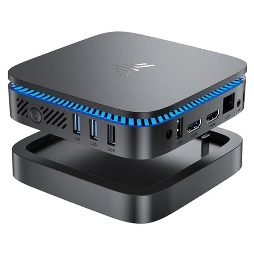 KAMRUI AK1PLUS Mini PC with Windows 11, 12th Gen N95 Processor(Up to 3.4GHz), Mini Desktop Computers 8GB DDR4 256GB SSD Support 4K Display, WiFi/BT for Business, Office, Home Server