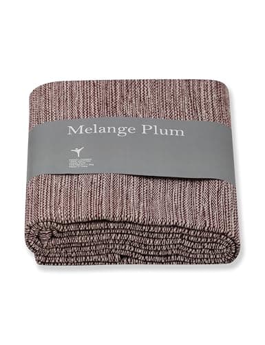 MISZBHA Yoga rugs 100% Cotton | Yoga Blanket for Restorative Yoga Perfect | Yoga Blanket | Yoga Rugs Cotton | Meditation Rugs | Pack Of 1 | Tie & Die Plum Color