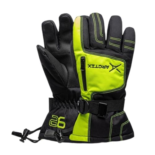 Arctix Kids Snowplow Gloves, Sun Glare, Medium