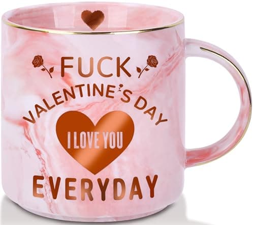 COVLUROTO Valentines Day Gifts for Her,12 OZ Funny Coffee Mug, Cute Gifts for Women Girlfriend Wife from Him Husband Boyfriend, Valentines Day Anniversary Birthday Novelty Presents/Gifts for Women