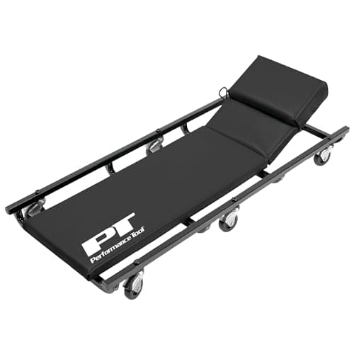 Performance Tool W85005 40-Inch 6-Caster Rolling Shop Creeper with Adjustable Cushioned Headrest