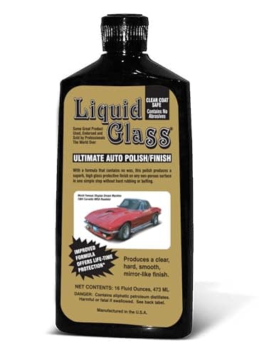 Liquid Glass Ultimate Auto Polish/Finish, Endorsed and Sold by Professionals The World Over - 16 Fluid Ounces.