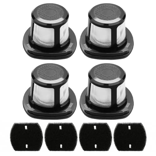 4 Pack 3061 3079 2286 3190 3191 Reusable Replacement Filter For Bissell Featherweight Cordless XRT Stick Vacuum For Bissell Adapt Ion Pet 2-In-1 And PowerLifter Ion Pet Filter For ReadyClean Cordless.